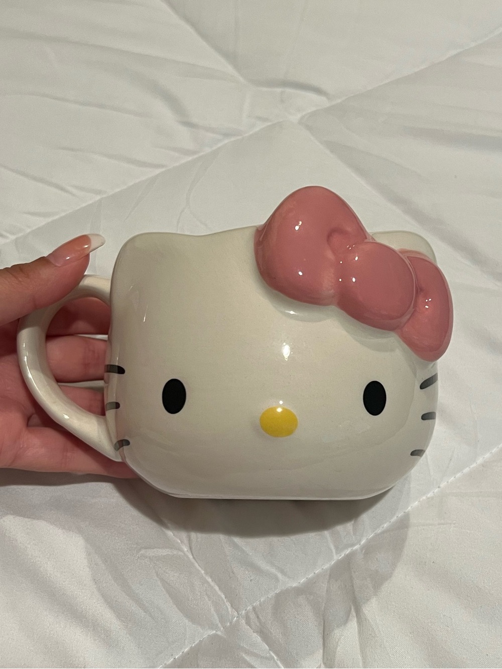 Sanrio Hello Kitty 3D Sculpted Ceramic Mug